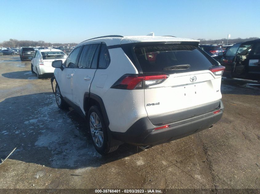 2022 TOYOTA RAV4 XLE PREMIUM VIN: 2T3C1RFV4NW186081