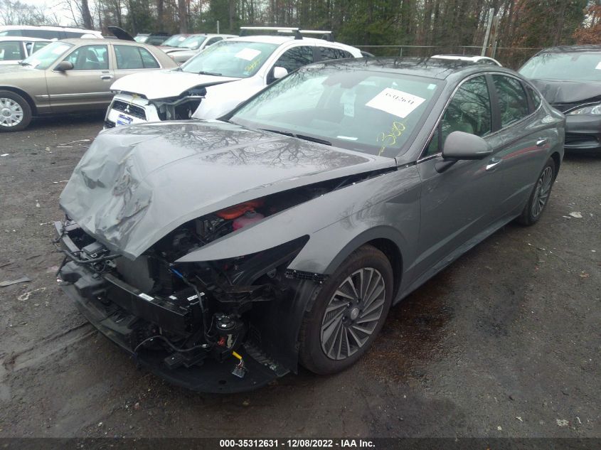 2022 HYUNDAI SONATA HYBRID LIMITED VIN: KMHL54JJ3NA049381