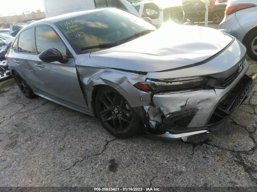 2022 HONDA CIVIC SEDAN SPORT VIN: 2HGFE2F59NH570593