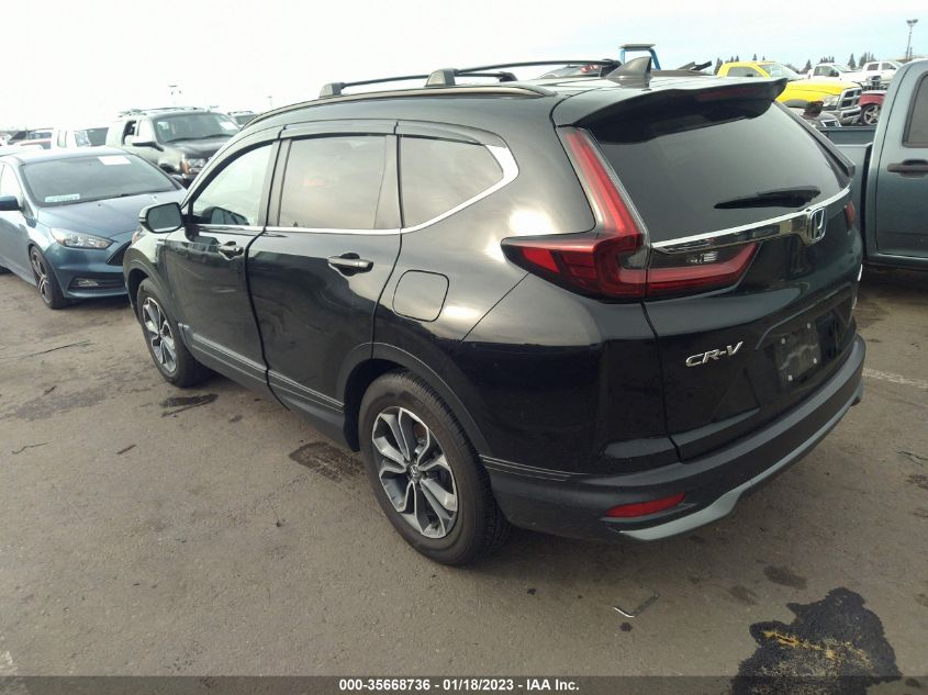 2021 HONDA CR-V HYBRID EX-L VIN: 7FART6H8XME021137