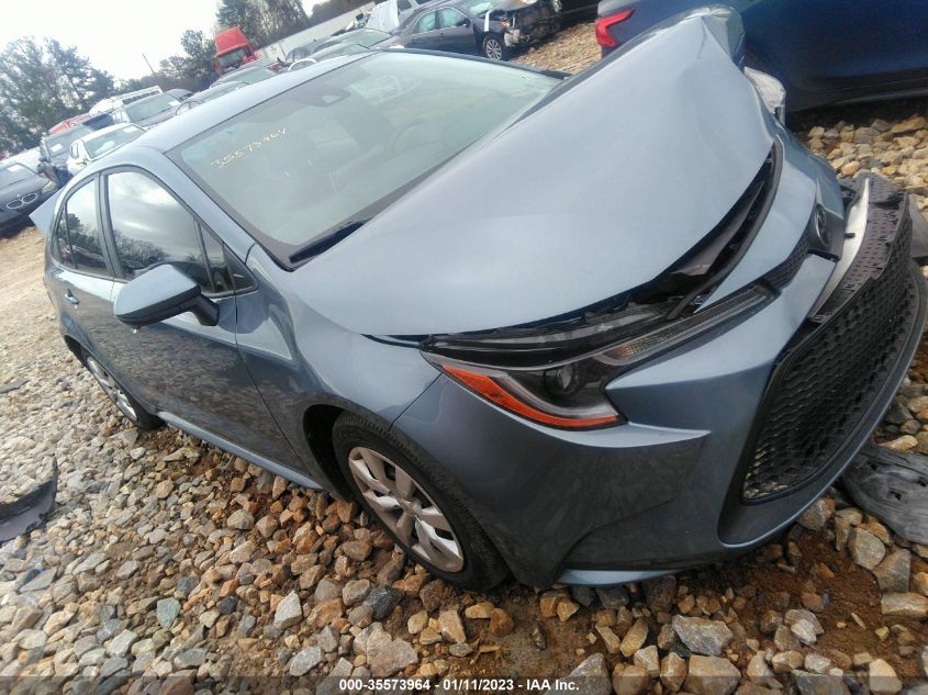 2021 TOYOTA COROLLA LE VIN: JTDEPMAE0MJ179613