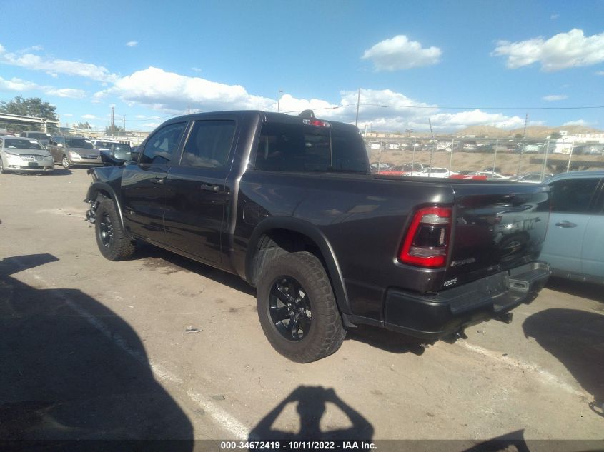 2021 RAM 1500 REBEL VIN: 1C6SRFLT4MN529328