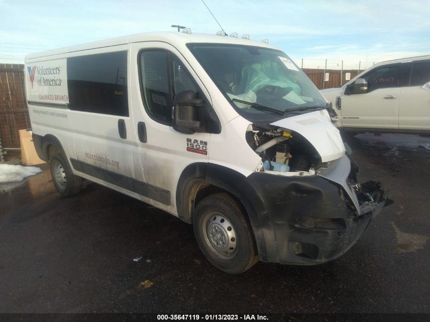 2021 RAM PROMASTER CARGO VAN VIN: 3C6LRVAG5ME520968