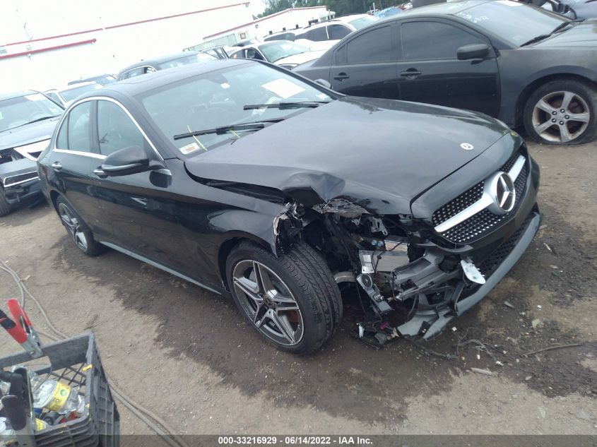 2020 MERCEDES-BENZ C-CLASS C 300 VIN: W1KWF8EB8LR580394