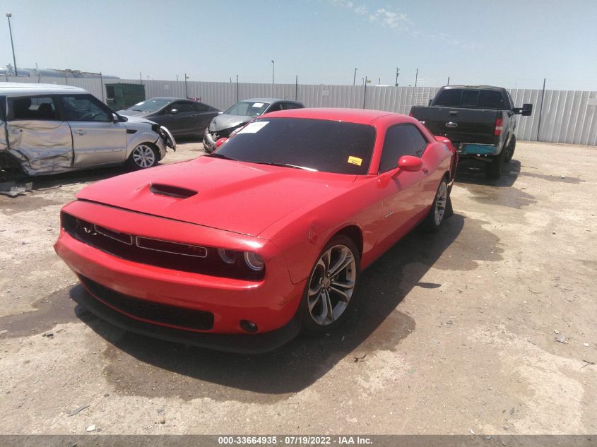 2020 DODGE CHALLENGER R/T VIN: 2C3CDZBT3LH124748