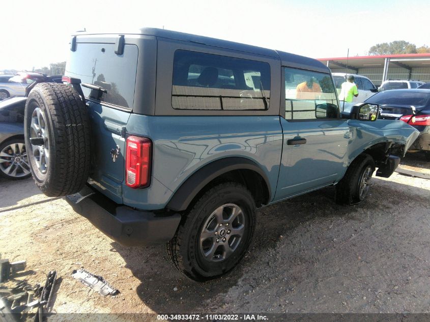 2022 FORD BRONCO BASE/BIG BEND VIN: 1FMDE5AH4NLB32040