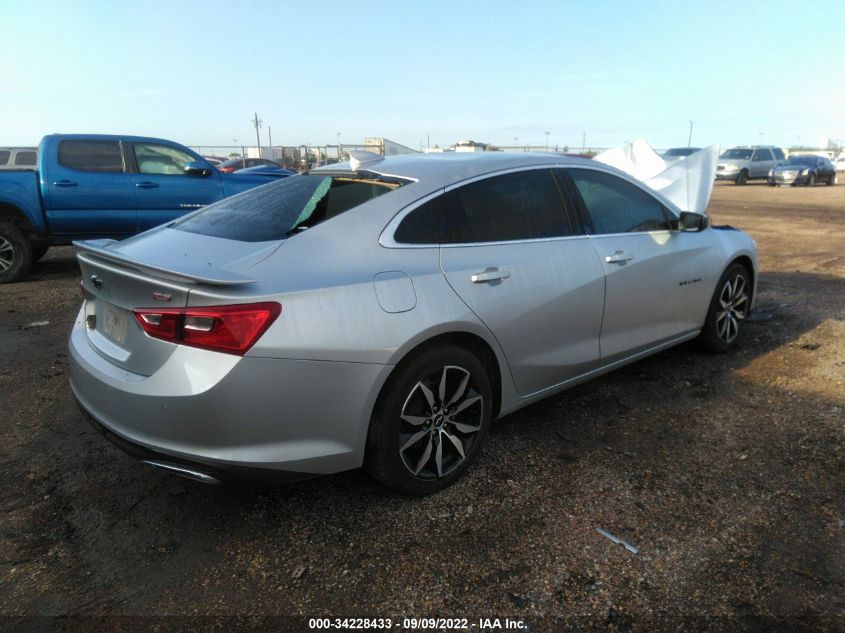 2021 CHEVROLET MALIBU RS VIN: 1G1ZG5ST9MF047854