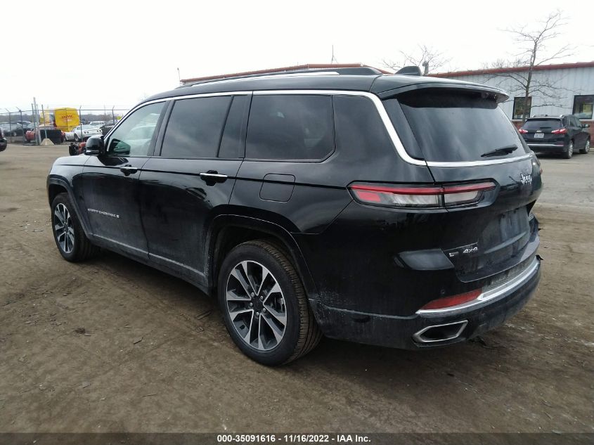 2021 JEEP GRAND CHEROKEE L OVERLAND VIN: 1C4RJKDT9M8167677