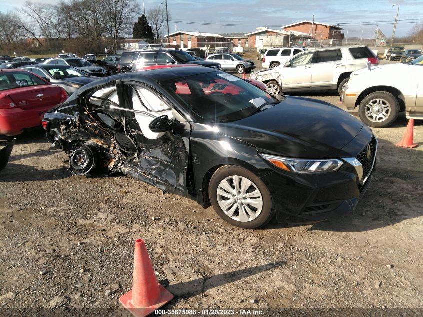 2022 NISSAN SENTRA S VIN: 3N1AB8BV7NY303184