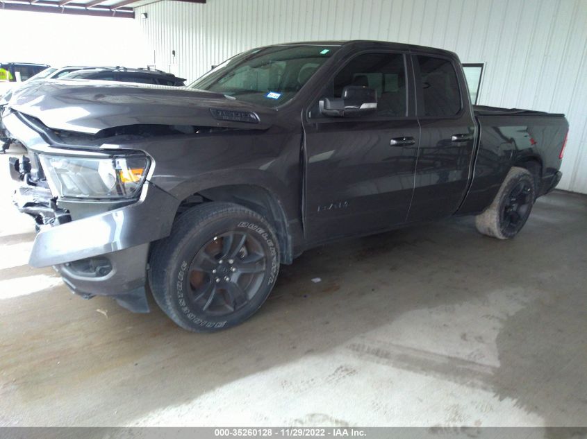 2022 RAM 1500 LONE STAR VIN: 1C6RREBT9NN157707