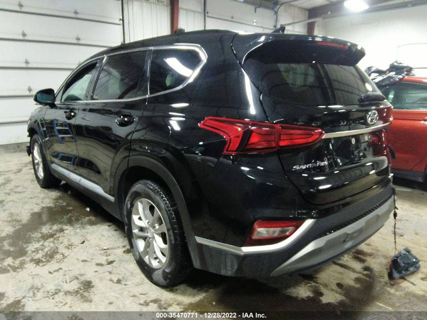 2020 HYUNDAI SANTA FE SEL VIN: 5NMS33AD1LH190401