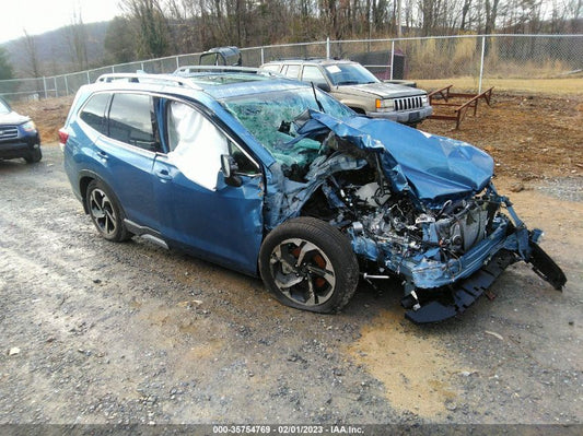 2022 SUBARU FORESTER TOURING VIN: JF2SKARC9NH511500
