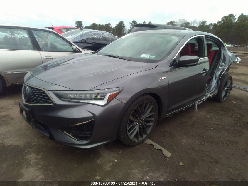 2022 ACURA ILX PACKAGE VIN: 19UDE2F88NA003386