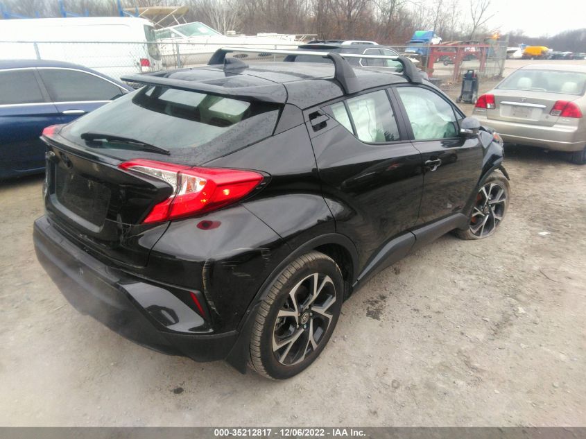 2022 TOYOTA C-HR XLE/LIMITED/NIGHTSHADE VIN: NMTKHMBX2NR142033