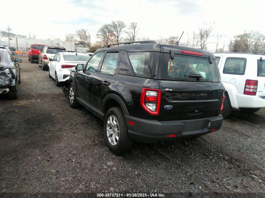 2022 FORD BRONCO SPORT BASE VIN: 3FMCR9A65NRD27880