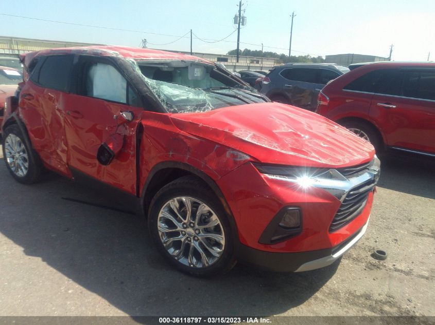 2022 CHEVROLET BLAZER LT VIN: 3GNKBCR48NS227826