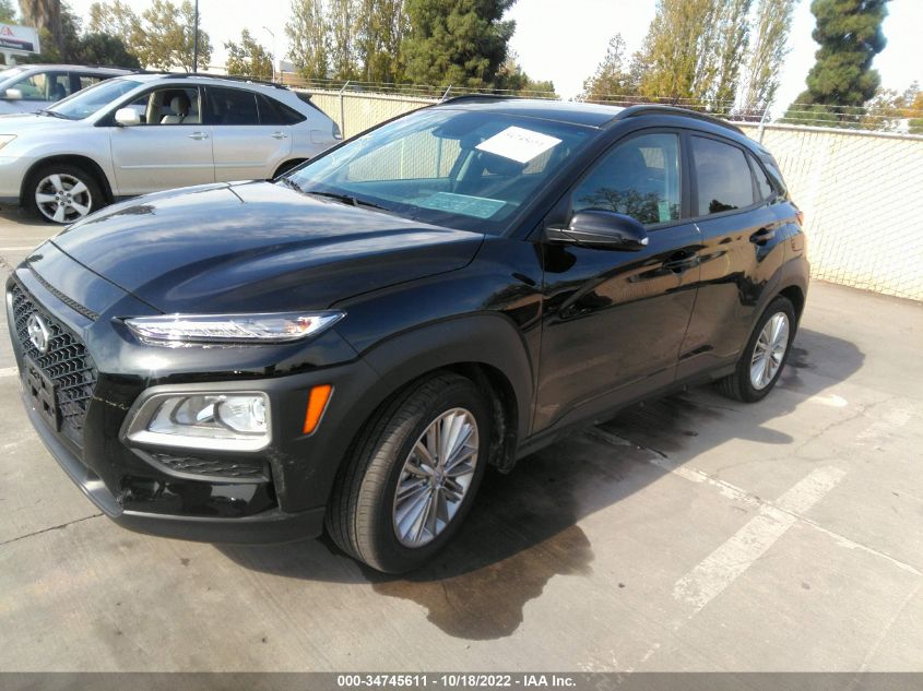 2021 HYUNDAI KONA SEL VIN: KM8K22AA6MU703618