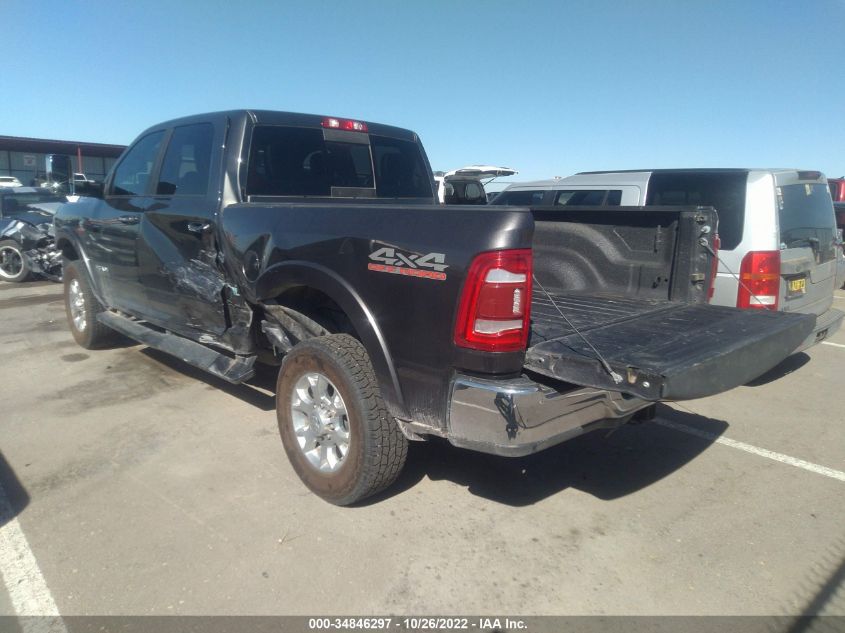 2021 RAM 2500 LARAMIE VIN: 3C6UR5FL2MG606351