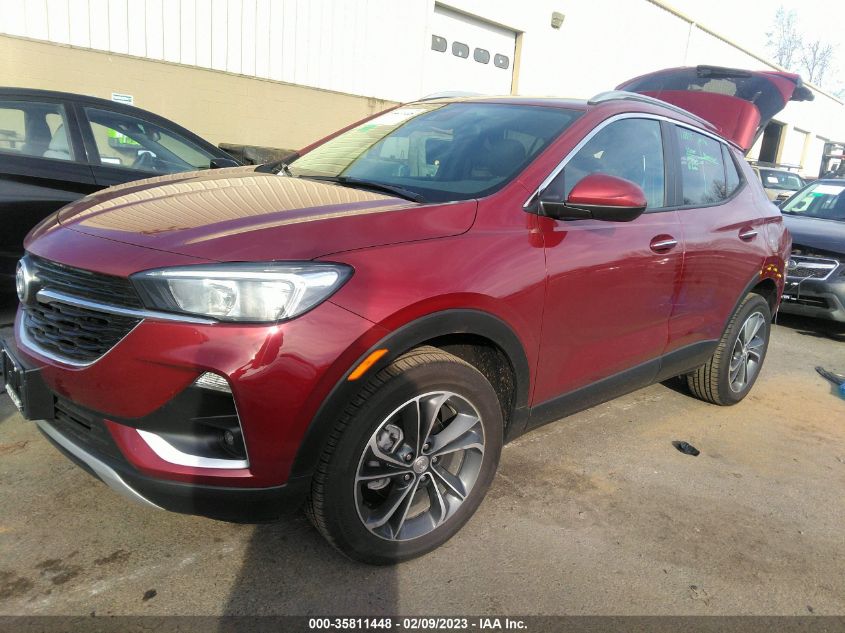 2022 BUICK ENCORE GX SELECT VIN: KL4MMESL3NB141922