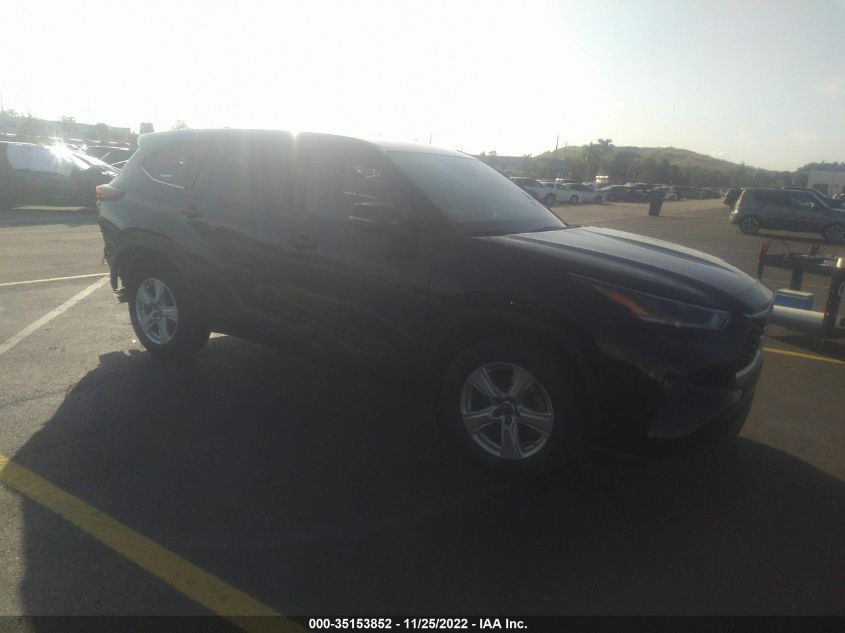 2021 TOYOTA HIGHLANDER L VIN: 5TDCZRAHXMS525064