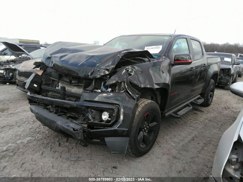 2022 CHEVROLET COLORADO 4WD LT VIN: 1GCGTCEN4N1160184