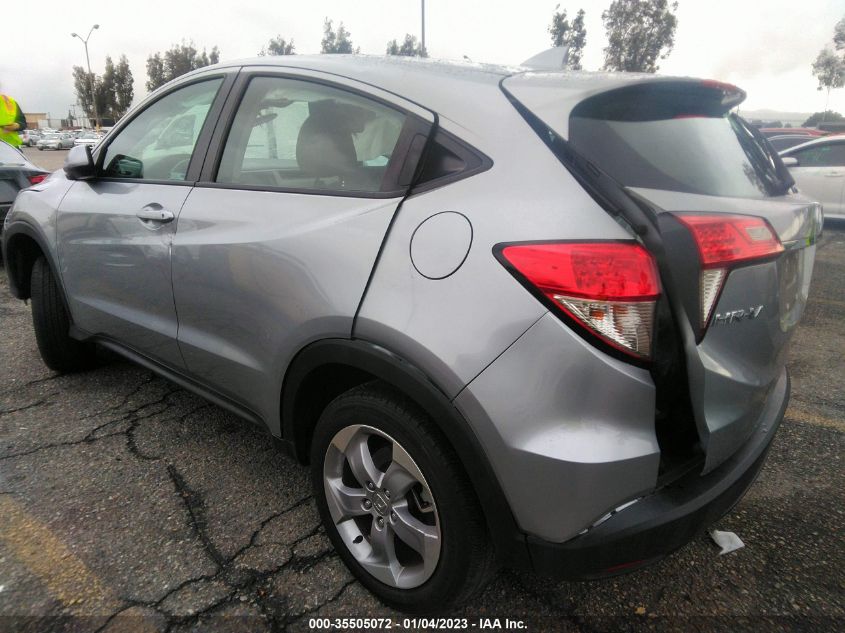 2020 HONDA HR-V LX VIN: 3CZRU5H36LM705260