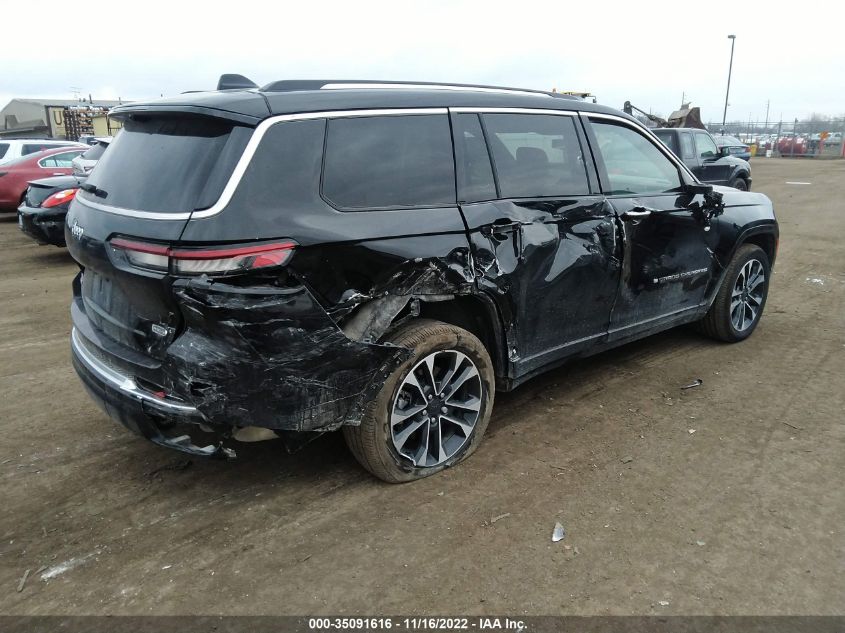 2021 JEEP GRAND CHEROKEE L OVERLAND VIN: 1C4RJKDT9M8167677