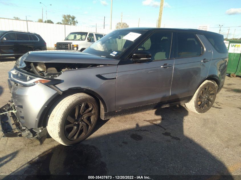 2021 LAND ROVER DISCOVERY S R-DYNAMIC VIN: SALRT2RX9M2450047