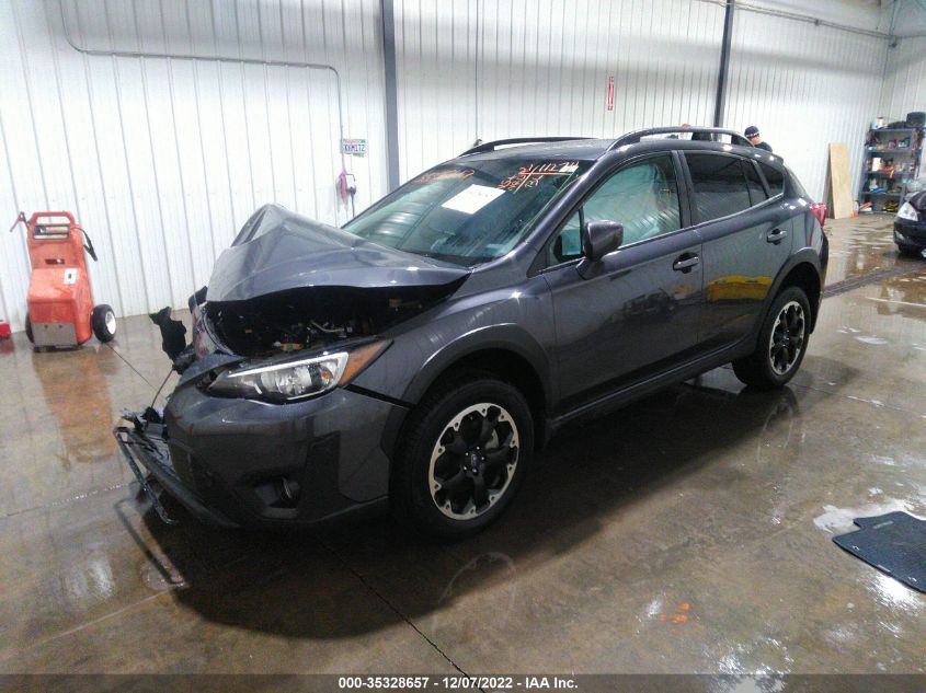 2021 SUBARU CROSSTREK PREMIUM VIN: JF2GTAPC0M8310511