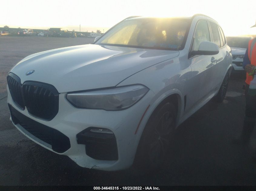 2021 BMW X5 XDRIVE40I VIN: 5UXCR6C01M9E76553