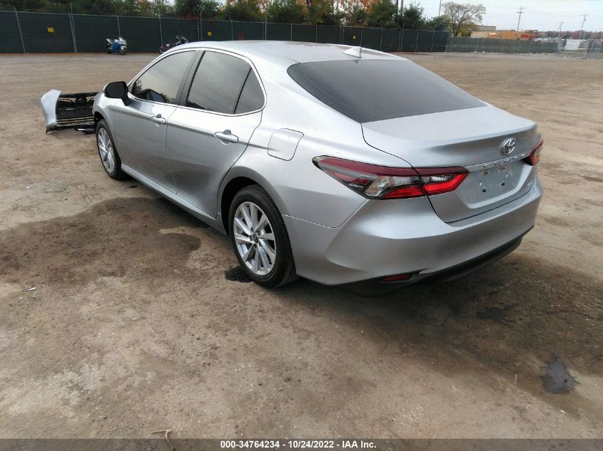 2022 TOYOTA CAMRY LE VIN: 4T1C11AK8NU651355