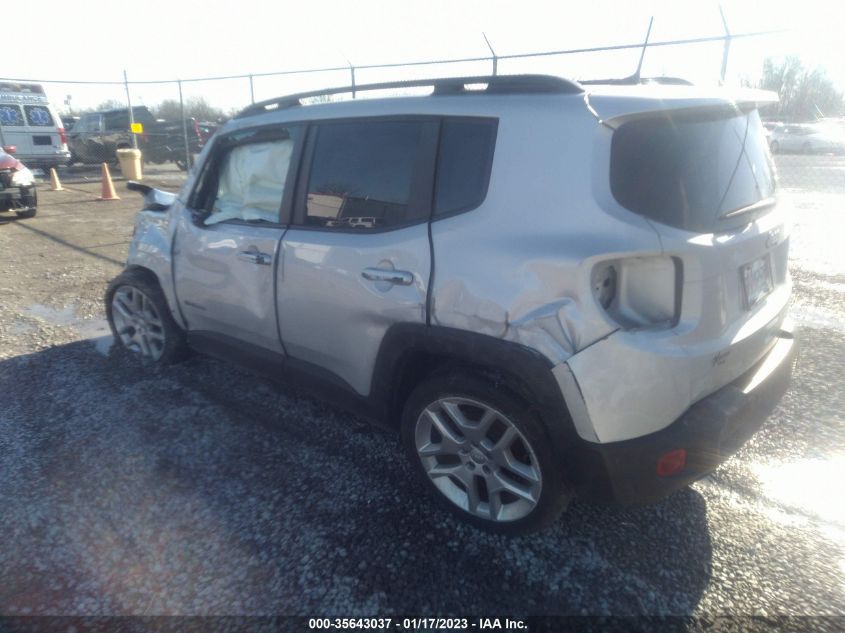 2021 JEEP RENEGADE LATITUDE VIN: ZACNJCBBXMPM72075
