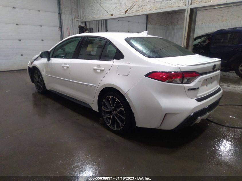 2021 TOYOTA COROLLA SE/NIGHTSHADE/APEX SE VIN: 5YFS4MCE7MP091310