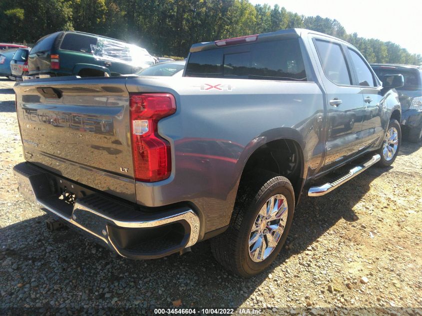 2021 CHEVROLET SILVERADO 1500 LT VIN: 3GCUYDEDXMG162328