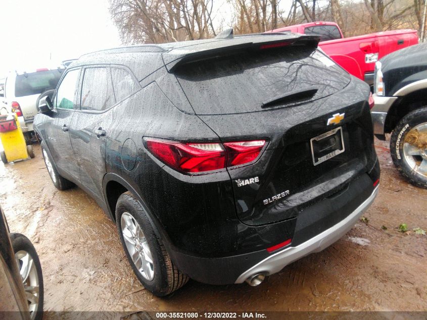 2021 CHEVROLET BLAZER LT VIN: 3GNKBBRA8MS553690