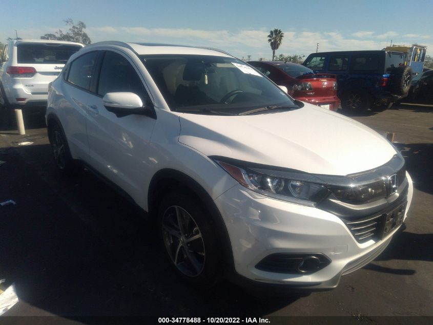 2021 HONDA HR-V EX VIN: 3CZRU5H5XMM732318