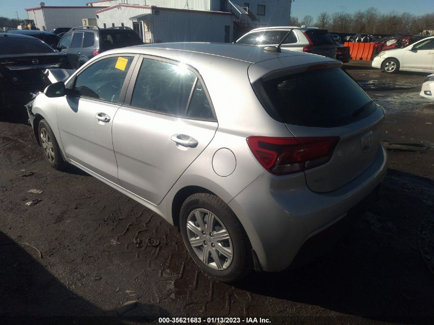 2022 KIA RIO 5-DOOR S VIN: 3KPA25AD6NE468987