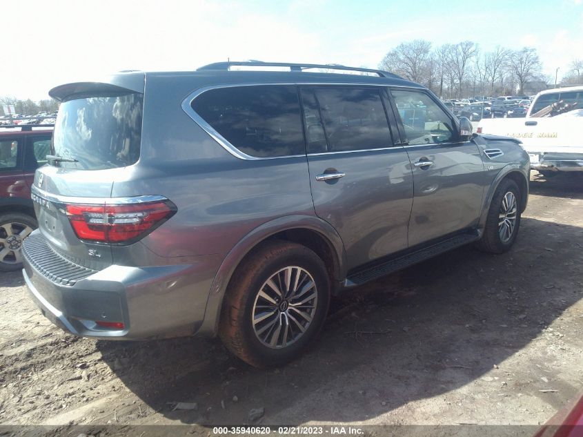 2022 NISSAN ARMADA SL VIN: JN8AY2BD4N9677455