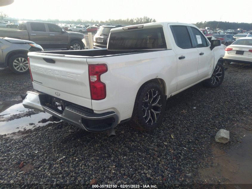 2021 CHEVROLET SILVERADO 1500 WORK TRUCK VIN: 3GCPWAEF8MG253603