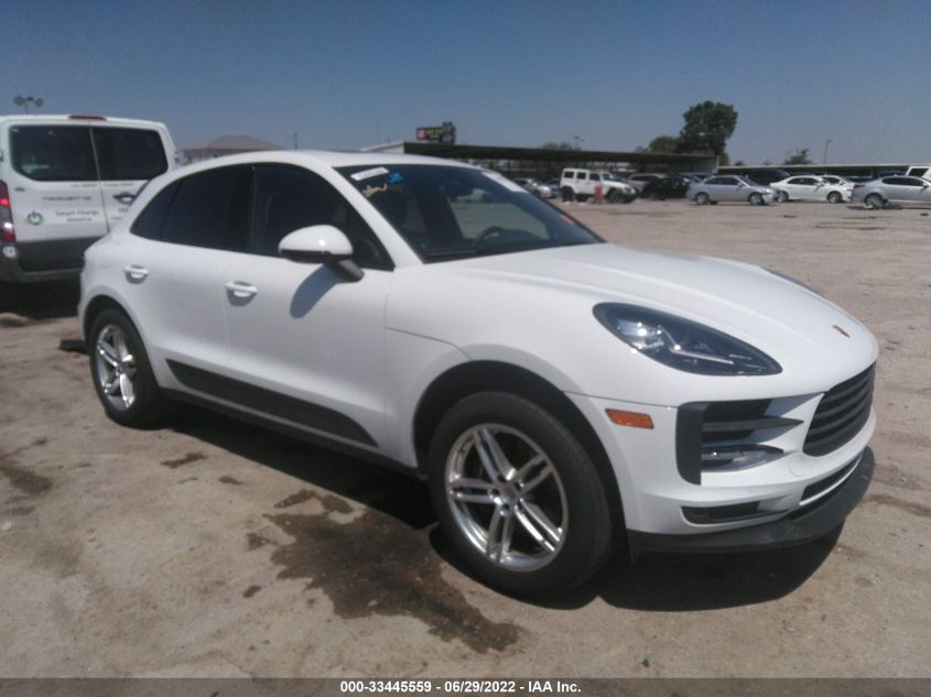 2021 PORSCHE MACAN VIN: WP1AA2A50MLB11481