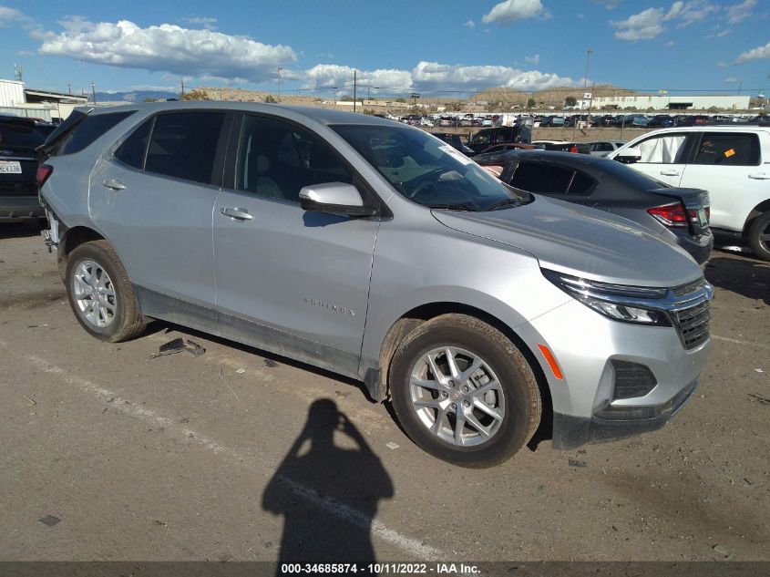 2022 CHEVROLET EQUINOX LT VIN: 3GNAXUEV8NL218989