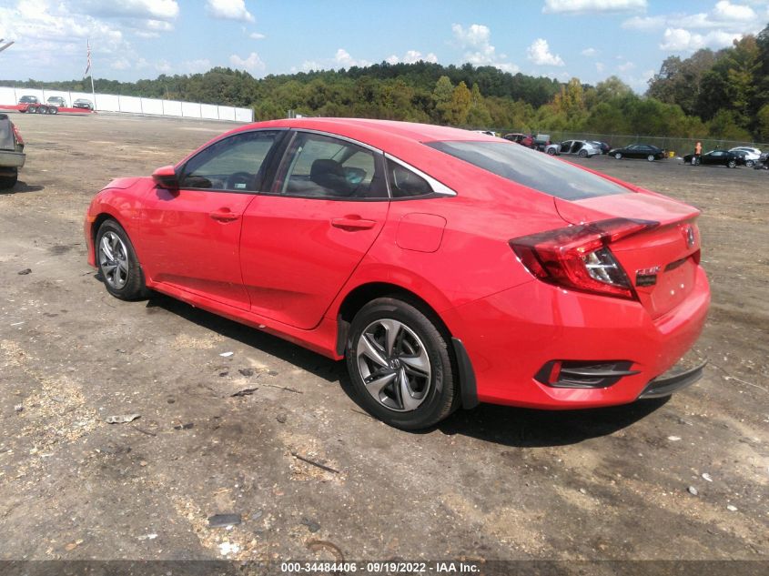 2021 HONDA CIVIC SEDAN LX VIN: 2HGFC2F69MH555668