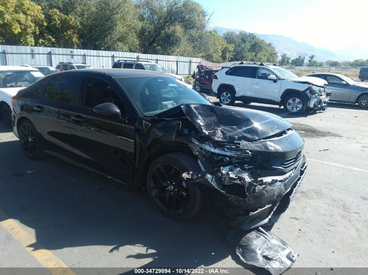 2022 HONDA CIVIC SEDAN SPORT VIN: 2HGFE2F52NH509232