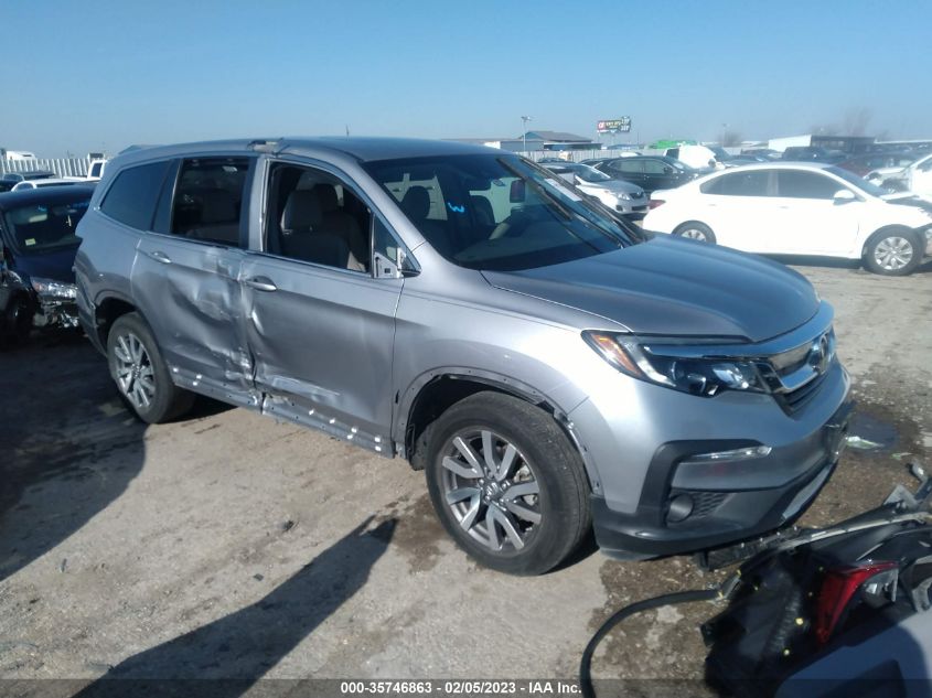 2021 HONDA PILOT EX-L VIN: 5FNYF5H56MB018962