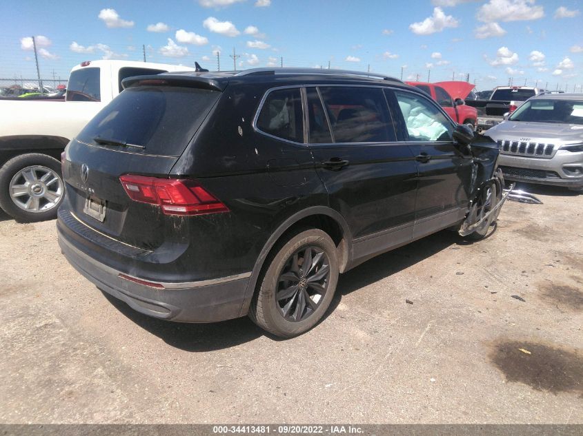 2022 VOLKSWAGEN TIGUAN SE VIN: 3VV3B7AX9NM011676