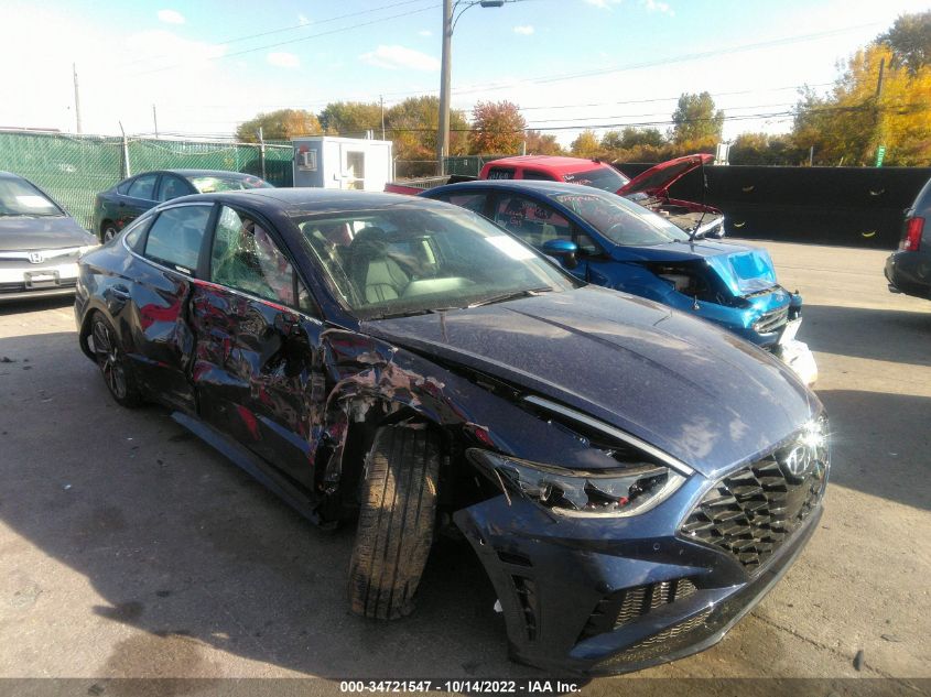 2022 HYUNDAI SONATA LIMITED VIN: 5NPEH4J29NH148552