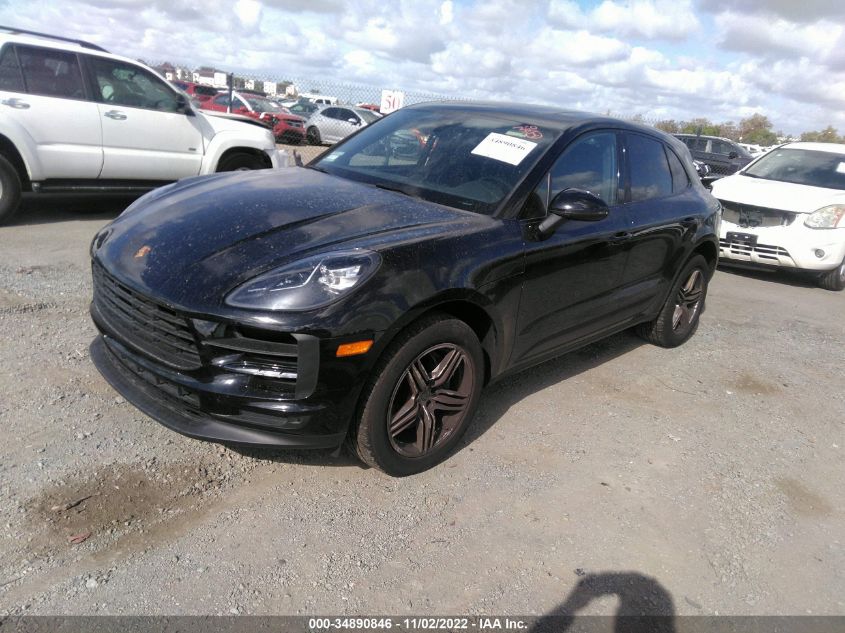 2021 PORSCHE MACAN S VIN: WP1AB2A50MLB33882