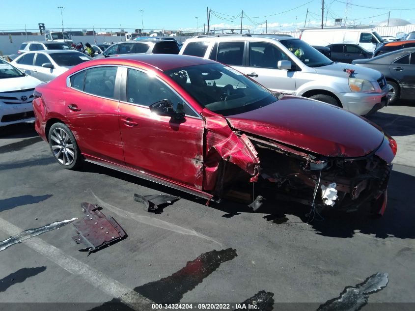 2020 MAZDA MAZDA3 SEDAN PREFERRED PACKAGE VIN: 3MZBPADL4LM127931