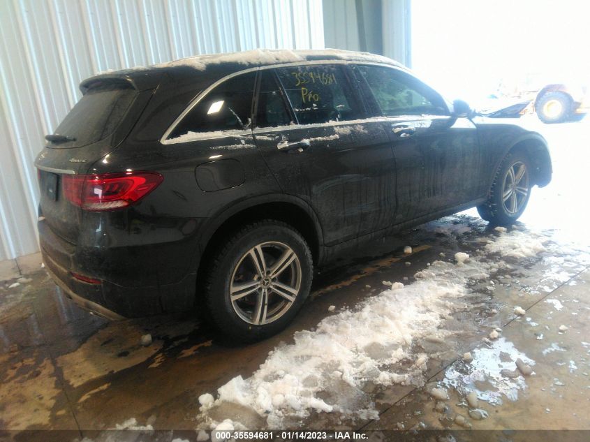 2021 MERCEDES-BENZ GLC GLC 300 VIN: W1N0G8EB4MV316006