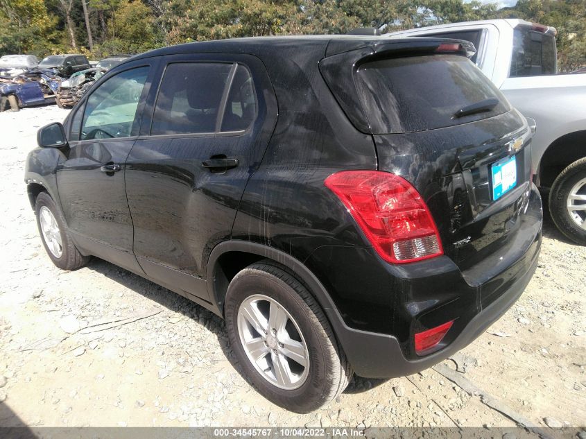 2020 CHEVROLET TRAX LS VIN: 3GNCJKSBXLL320882